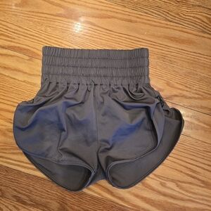 Tiger Friday Adult Small Women's Athletic Boxy Shorts Grey Gray Size S